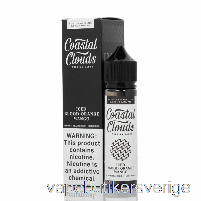 Vape Sverige Isblod Apelsin Mango - Coastal Clouds Co. - 60ml 6mg